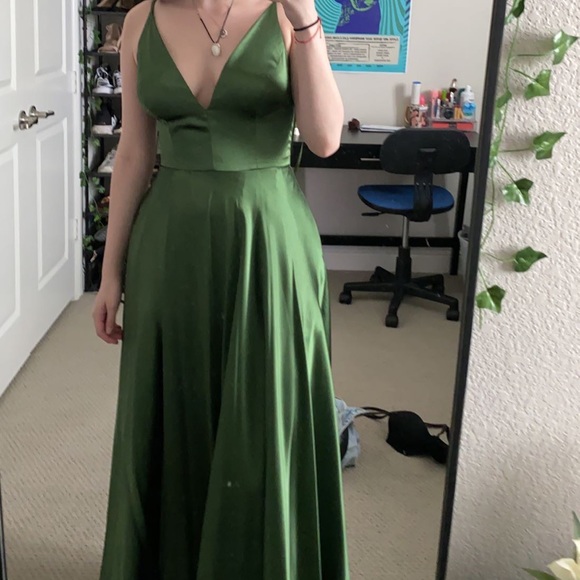 Blondie Nites Green Prom Dress 